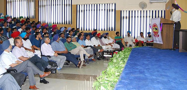 Dr. A. S. Nanda addressing in the technical semina